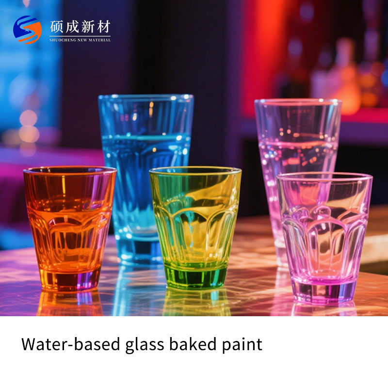طلاء زجاجي مخبوز ذو أساس مائي