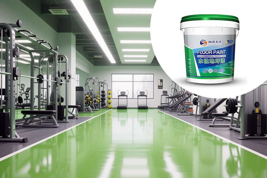 طلاء الأرضيات المائي